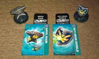 video game includes anvil rain sky iron shield game figures web codes 