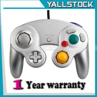 New Controllers for Nintendo GameCube GC WII Silver  