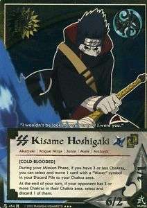 Naruto N 454 Kisame Hoshigaki Super Rare Card  