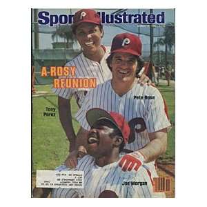 Tony Perez, Pete Rose & Joe Morgan 1983 Sports Illustrated Magazine