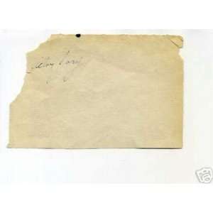 Victor Jory Gone with the Wind Star Signed Autograph   Sports 