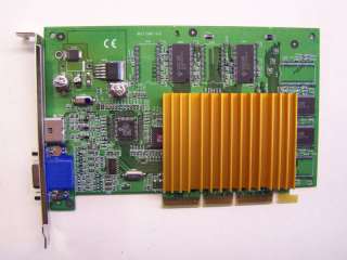 nVidia 3D GeForce 2 MX 32MB AGP VGA Video Card 82118E  