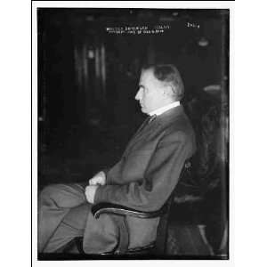  Reprint Walter Damrosch, seated, profile 1908