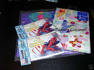 Lot of Gift Wrap Wrapping Paper Invitation Cards UNUSED  