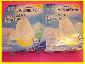 Glade Plugins Scented Oil REFILLS CLEAN LINEN KIT  