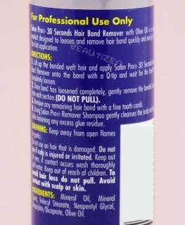SALON PRO 30 SEC Super Hair Bond Glue Remover 4 fl oz  