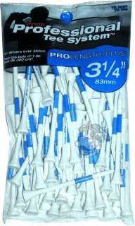   Professional Pro Length Wooden Golf Tees **BUMPER VALUE PACK**  