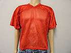   F8646 Scarlet red Nylon Plain RDC F FOOTBALL Jersey sizeXL (NWT