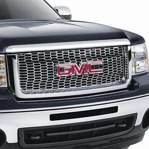 07 11 Sierra Chrome Grille Oval Pattern GM New 22767481  