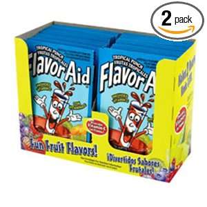Flavor Aid Drink Mix, Tropical Punch, 0.15 Ounce (Pack of 2)  