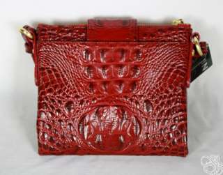   Cranberry Melbourne Croco Leather Crossbody Bag Purse B15151ER  