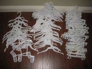   hangers, 40 pant hangers and 10 duel hangers that hold top & bottoms