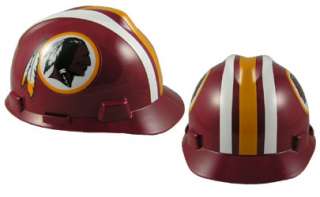 NEW NFL Hardhat WASHINGTON REDSKINS MSA Hard hat  