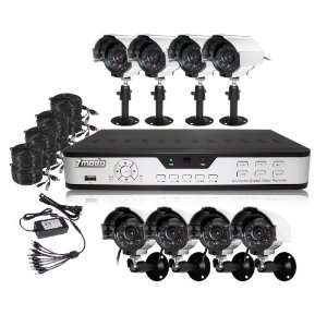  8 Channel Video Surveillance Security DVR Camera System 
