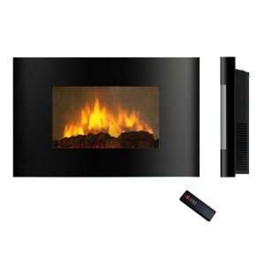   Electric Fireplace Control Remote Heater Firebox Black