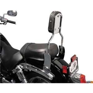 com MC Enterprise Chrome Sissybar and Studded Backrest for 1998 2010 