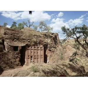  Abba Libanos Church, Lalibela, Unesco World Heritage Site, Ethiopia 