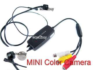 Mini wired or wireless Color IR Home CCTV Security Camera