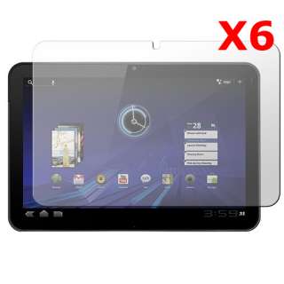   6pcs Screen Protector for Motorola XOOM tablet Glossy & Clear  