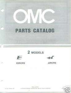 1984 OMC Johnson Evinrude 2 HP Outboard Parts Catalog  
