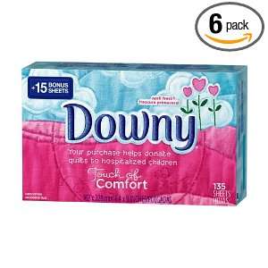  Downy Fabric Softener Sheets, April Fresh, 135 count Boxes 