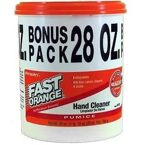   Fast Orange Pumice Cream Formula Hand Cleaner   28 oz Tub Automotive