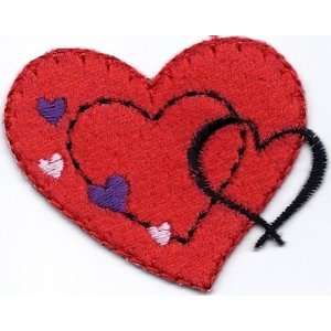  BUY 1 GET 1 OF SAME FREE/Red Heart w/Smaller Hearts   Iron 