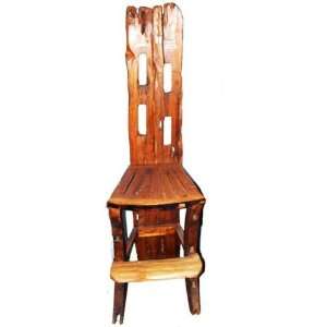 Double Fence Post Bar Chair 30 Seat 