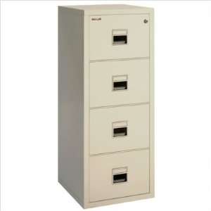   Fireproof Legal Metal File Cabinet in Parchment