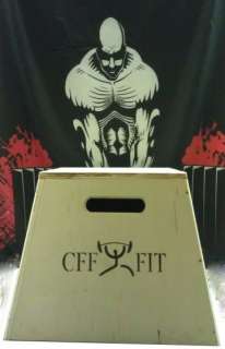 CFF 24 inch Wood Plyo Box Crossfit MMA Jump Platform Plyometrics 