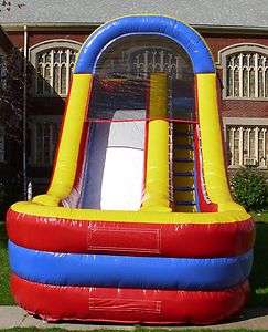 New 18 Slide Inflatable Single Bay Moonwalk Bounce House Jump Bouncy 