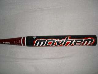   Worth Mayhem Hybrid Composite Softball Bat 34 30oz / SBMAYH  