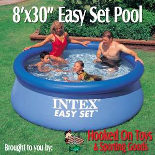 inte 8 ft x 30 in easy set pool does not include pump does have 