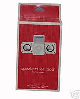 SPEAKERS FOR IPOD PORTABLE DEVICE BRAND NEW IN BOX  