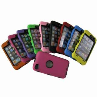   iPod Touch 4th GENERATION DEFENDER CASE 3 LAYER with SCREEN PROTECTOR