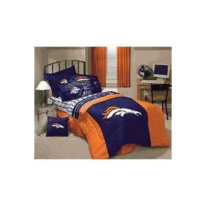  NFL Football Denver Broncos   Bed Sheet Set   Twin 