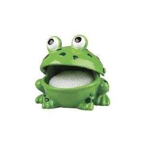  FROG toad Froggy Kitchen SCRUBBY dish Holder wash NEW 
