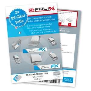  2 x atFoliX FX Clear Invisible screen protector for Garmin iQue 