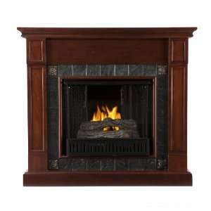   Enterprises Lungarno Cherry Gel Fireplace 