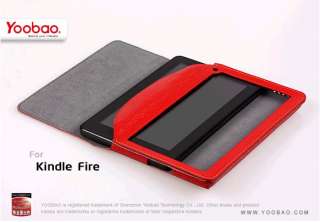   Case Stand Folio Cover For e Kindle Fire 7 Red BK  