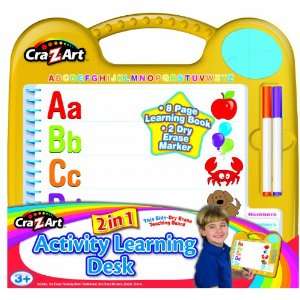  Cra Z Art 2 In 1 Activity Learning Desk Toys & Games