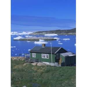 Coast and Settlement of Ilimanaq, Formerly Claushavn, Greenland, Polar 