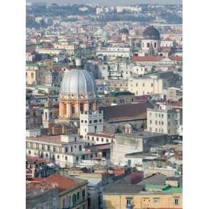  City and Churches from Vomero Hills, Naples, Campania 