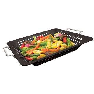 GrillPro 98121 Porcelain Coated Square Wok Topper