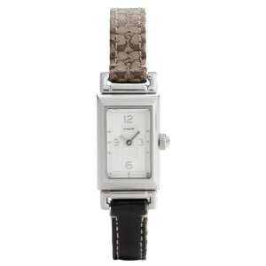  Coach Madison Leather Strap Reversible Womens Watch 