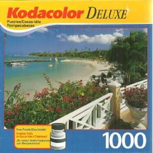  Kodacolor Deluxe Coco Reef 1000 Piece Jigsaw Puzzle with 