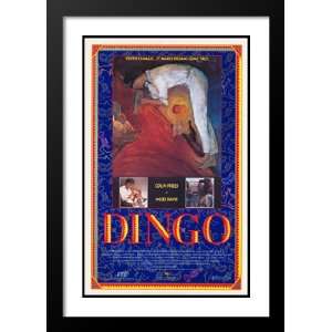  Dingo 20x26 Framed and Double Matted Movie Poster   Style 