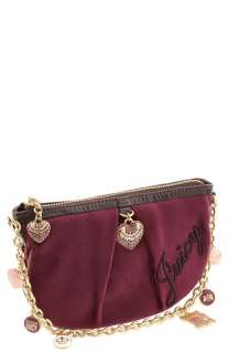 Juicy Couture Charm Strap Velour Mini Bag  