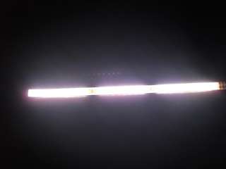 30cm LED Knight Rider Flash Strobe Scanner light White  