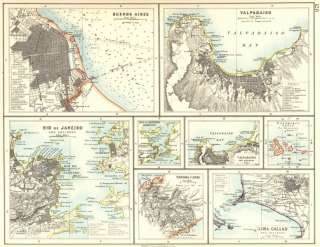  Environs, Galapagos Isles, Panama Canal, Lima, Callao and Environs